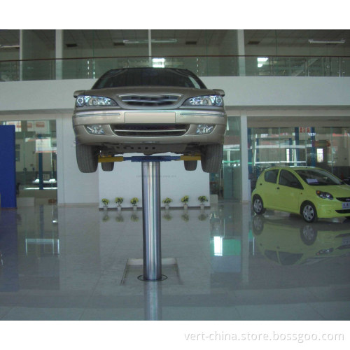 Single One Post Car Parking Lift